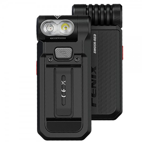 Ліхтар Fenix ​​SW05R-RED LED чорний