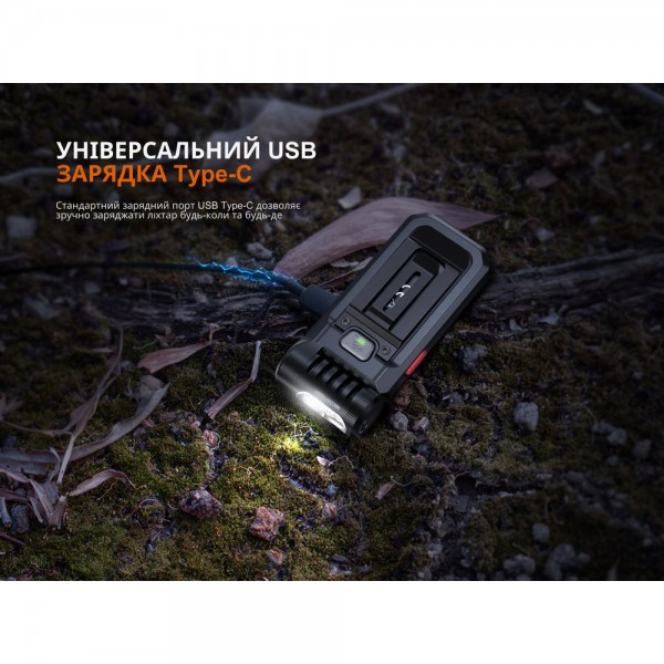 Ліхтар Fenix ​​SW05R-RED LED чорний