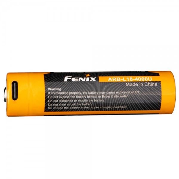 Аккумулятор 18650 Fenix ARB-L18-4000U Type-C