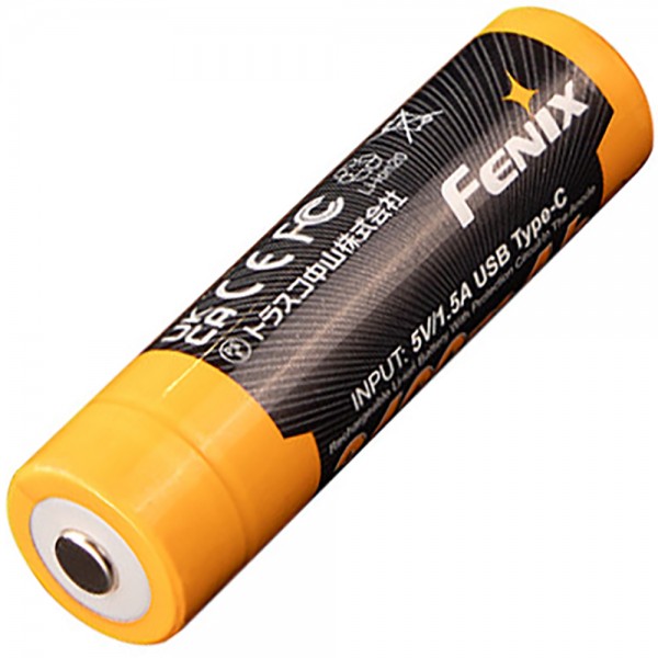 Аккумулятор 18650 Fenix (3400 mAh) Type-C V3.0