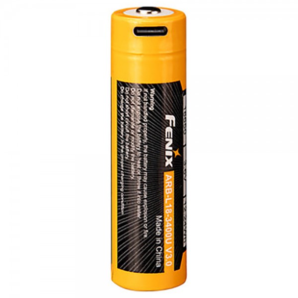 Аккумулятор 18650 Fenix (3400 mAh) Type-C V3.0