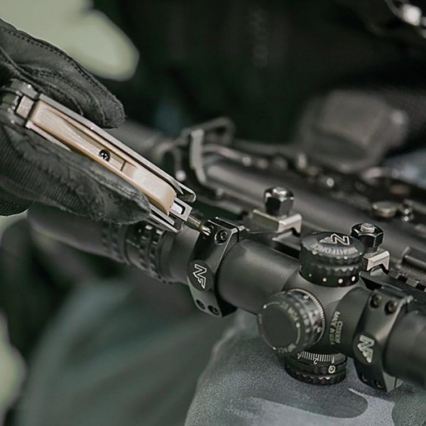 Мультитул Leatherman MUT EOD Black, чохол нейлоновий Molle (олива), sight adjuster