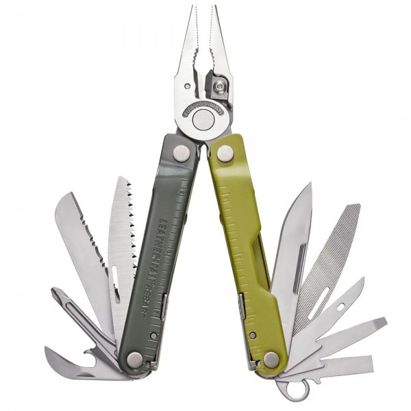 Мультитул Leatherman Rebar Mossy Slate, нейлоновый чехол