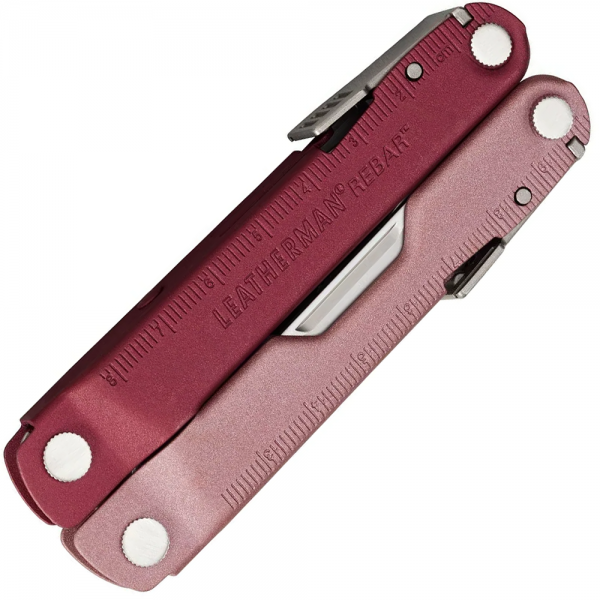 Мультитул Leatherman Rebar Heathered Cranberry, нейлоновый чехол