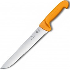 Ніж кухонний Victorinox Swibo, Butcher, жовтий, 26 см