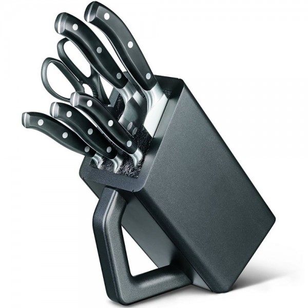 Подставка для ножей Victorinox Cutlery Block, бук, черная