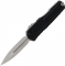 Ніж Microtech Cypher II Double Edge Stonewash Standard Black
