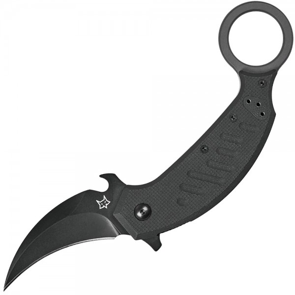 Нож Fox Pikal Black Blade Black
