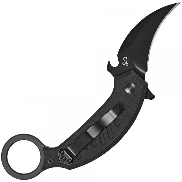 Нож Fox Pikal Black Blade Black