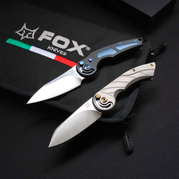 Нож Fox Jupiter Titanium Blue/Black