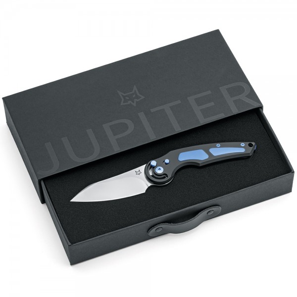 Нож Fox Jupiter Titanium Blue/Black