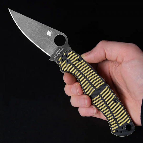 Нож Spyderco Para Military 2 MagnaCut, G-10 Yellow/black