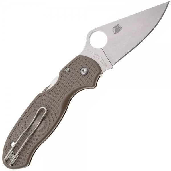 Нож Spyderco Para 3 Lightweight Sprint Run, CPM 15V, FRN Brown