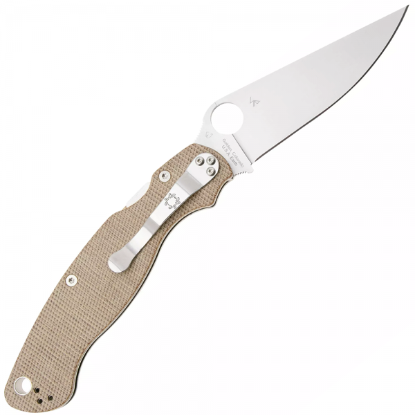Нож Spyderco Military 2, Micarta Brown