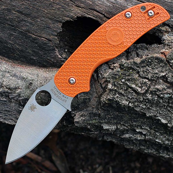 Нож Spyderco Sage 5 Lightweight, CPM REX 121, FRN Orange