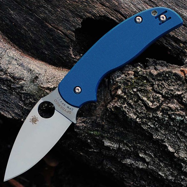 Нож Spyderco Sage 5, CPM SPY27, G-10 Blue
