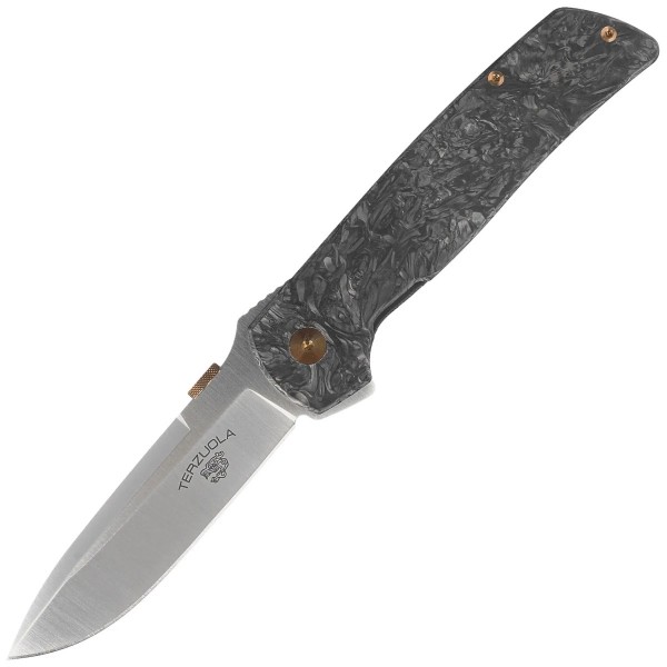 Нож Fox ATCF Original Ganster LE Dark Matter Fat Carbon, Elmax