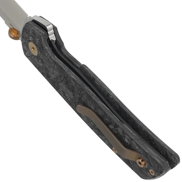 Нож Fox ATCF Original Ganster LE Dark Matter Fat Carbon, Elmax
