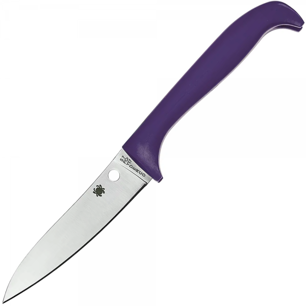 Нож Spyderco Counter Critter, 7Cr17, Plastic Purple