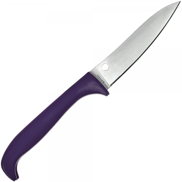 Нож Spyderco Counter Critter, 7Cr17, Plastic Purple