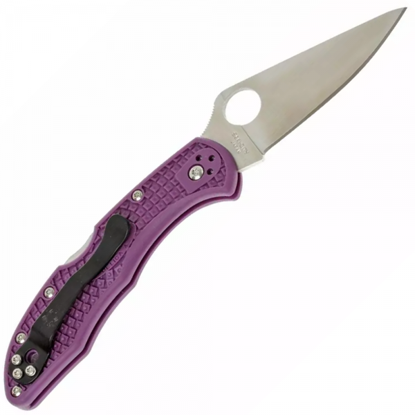 Нож Spyderco Delica 4 Lightweight, VG-10, FRN Purple