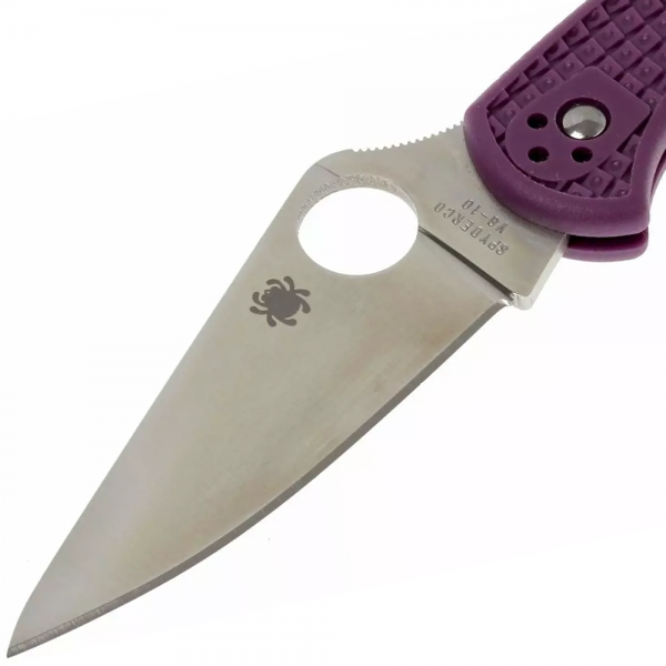 Нож Spyderco Delica 4 Lightweight, VG-10, FRN Purple