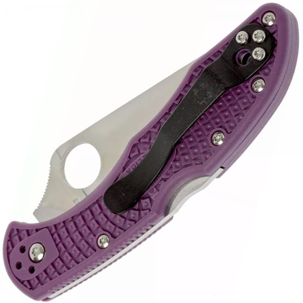 Нож Spyderco Delica 4 Lightweight, VG-10, FRN Purple