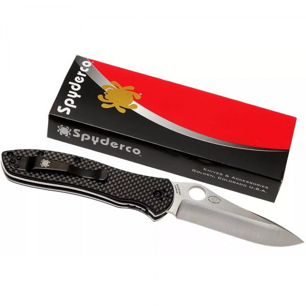 Нож Spyderco Bradley Folder 2, CPM M4, Carbon Fiber