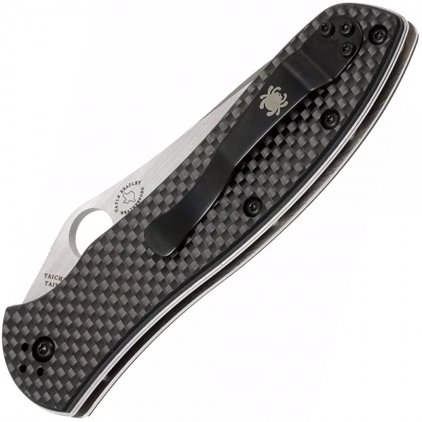 Нож Spyderco Bradley Folder 2, CPM M4, Carbon Fiber