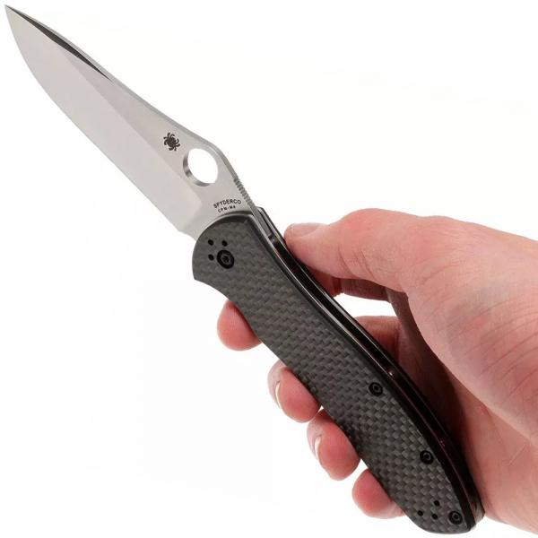 Нож Spyderco Bradley Folder 2, CPM M4, Carbon Fiber