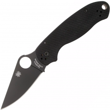 Нож Spyderco Para 3 Black Blade, CPM S45VN, G-10 Black