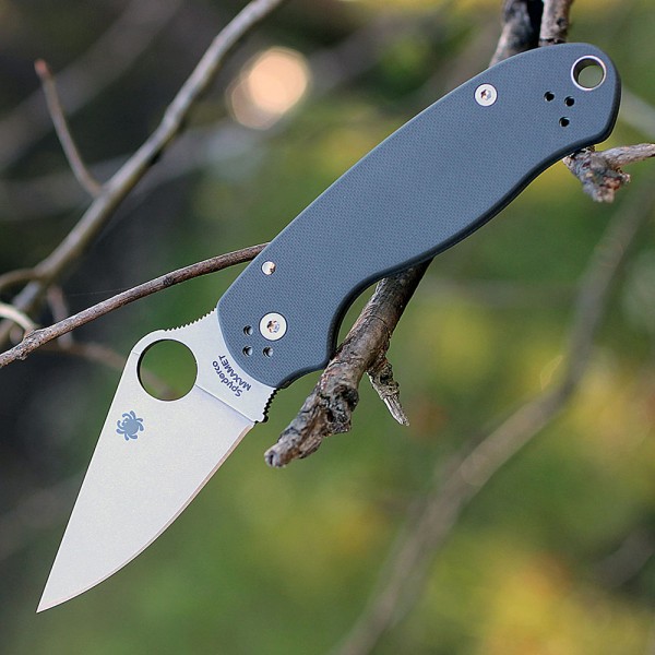 Ніж Spyderco Para 3, Maxamet, G-10 Dark gray