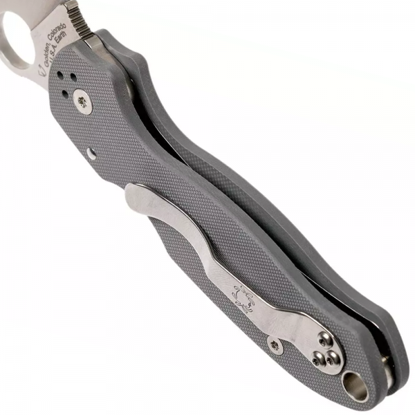 Ніж Spyderco Para 3, Maxamet, G-10 Dark gray