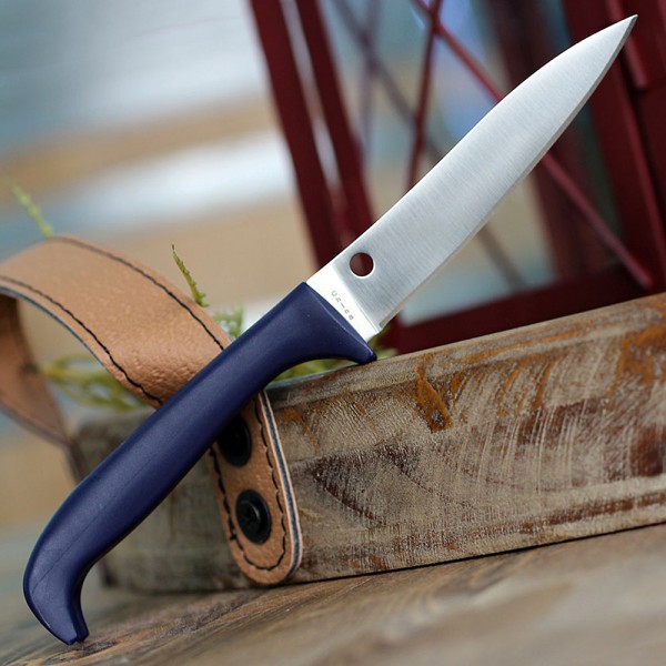 Нож Spyderco Counter Critter, 7Cr17, Plastic Purple