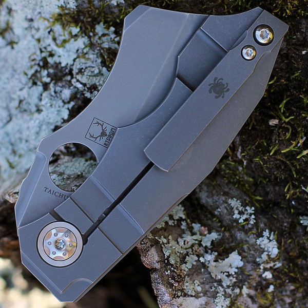 Нож Spyderco Stovepipe, CPM 20CV, Titanium