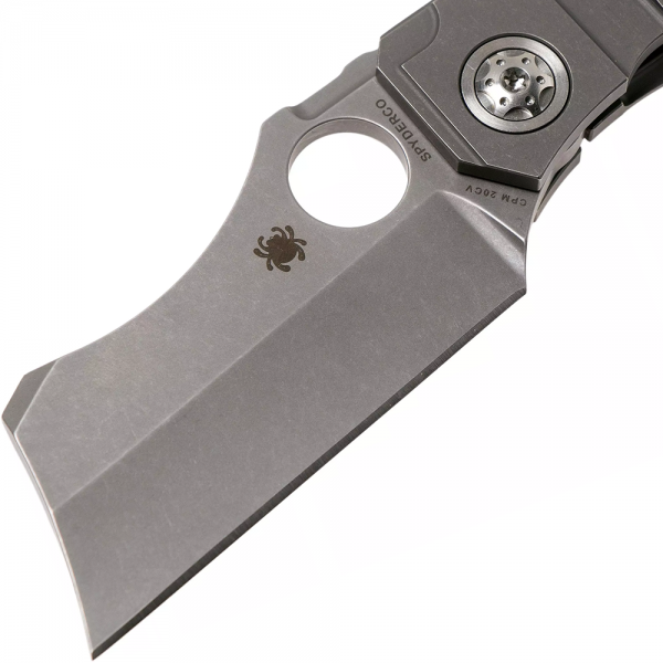 Нож Spyderco Stovepipe, CPM 20CV, Titanium