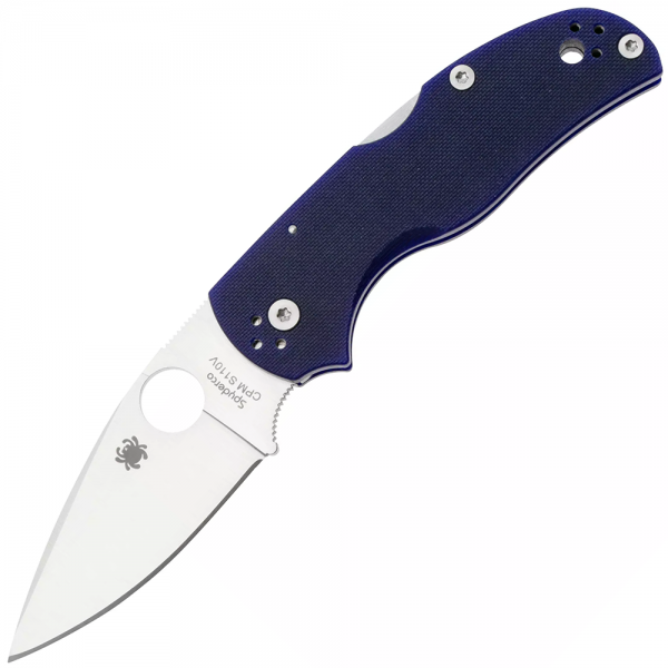 Нож Spyderco Native 5, S110V, G-10 Dark blue