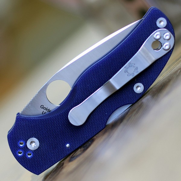 Нож Spyderco Native 5, S110V, G-10 Dark blue