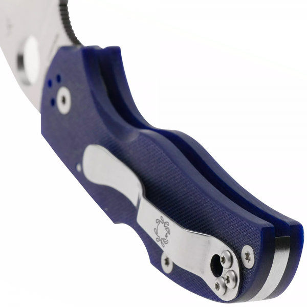 Нож Spyderco Native 5, S110V, G-10 Dark blue