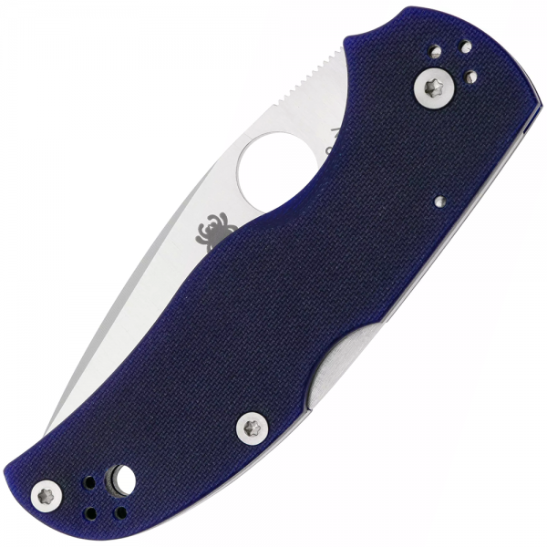 Нож Spyderco Native 5, S110V, G-10 Dark blue