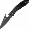 Ніж Spyderco Salt 2 Black Blade, H-1, FRN Black