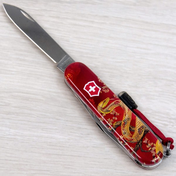 Ніж Victorinox Swiss Army Spartan Zodiac Золота змія