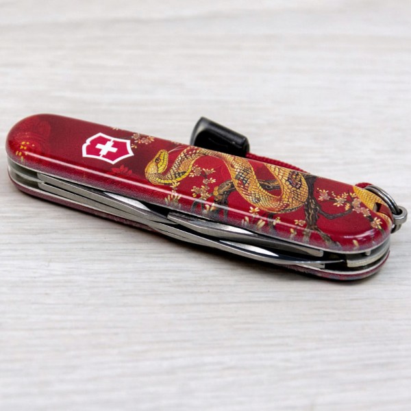 Ніж Victorinox Swiss Army Spartan Zodiac Золота змія