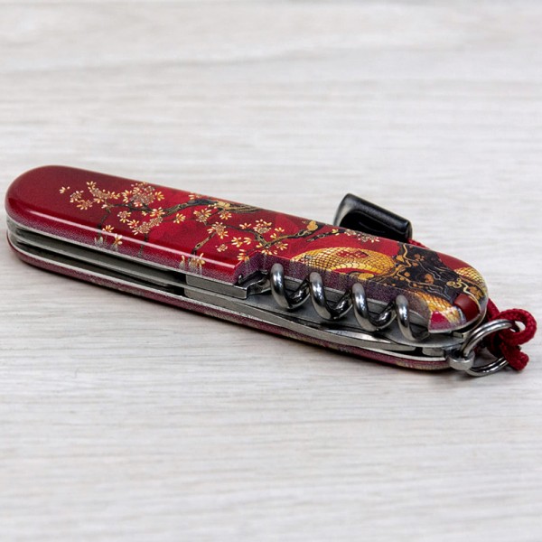 Ніж Victorinox Swiss Army Spartan Zodiac Золота змія