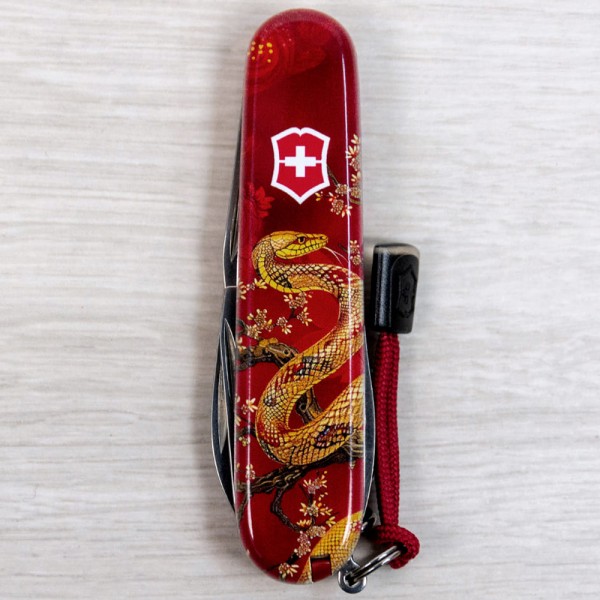Ніж Victorinox Swiss Army Spartan Zodiac Золота змія