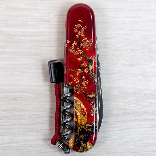 Ніж Victorinox Swiss Army Spartan Zodiac Золота змія
