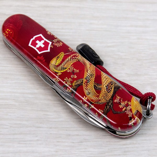Ніж Victorinox Swiss Army Spartan Zodiac Золота змія