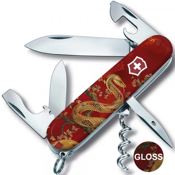 Ніж Victorinox Swiss Army Spartan Zodiac Золота змія