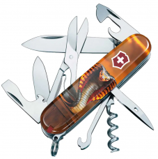 Ніж Victorinox Swiss Army Climber Zodiac Полум`яна кобра