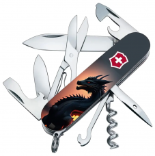 Ніж Victorinox Swiss Army Climber Zodiac Дракон у сонячних променях